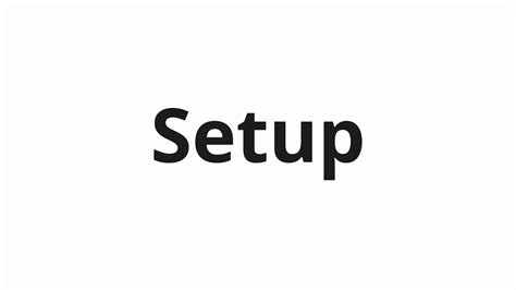 how to pronounce configuration|CONFIGURE .